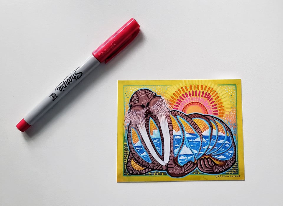 Thumbnail: "Clarence" Art Sticker