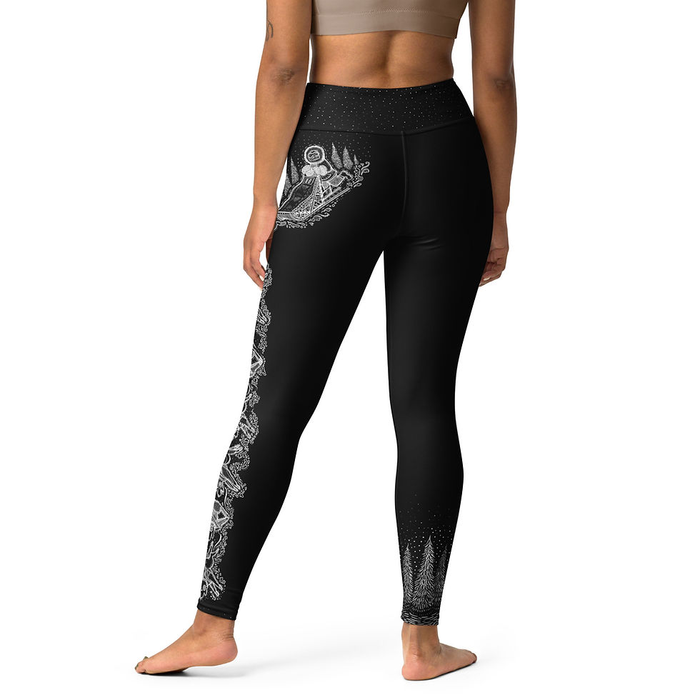 Thumbnail: "Alaska State Sport" Yoga Leggings
