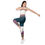 Thumbnail: “Fireweed Flare” Leggings with POCKETS! (Deep Blue)