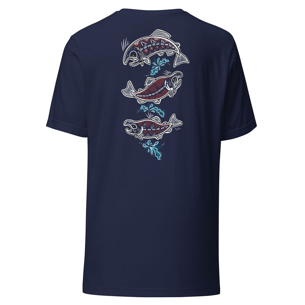 Thumbnail: "Coho Cool" Short-sleeve Unisex T-shirt