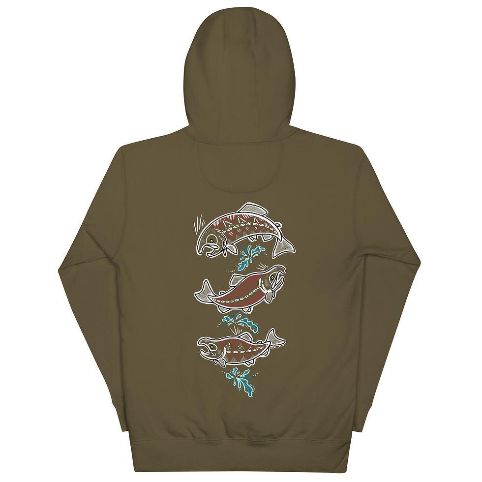 Thumbnail: “Coho Cool” Premium Unisex Hoodie
