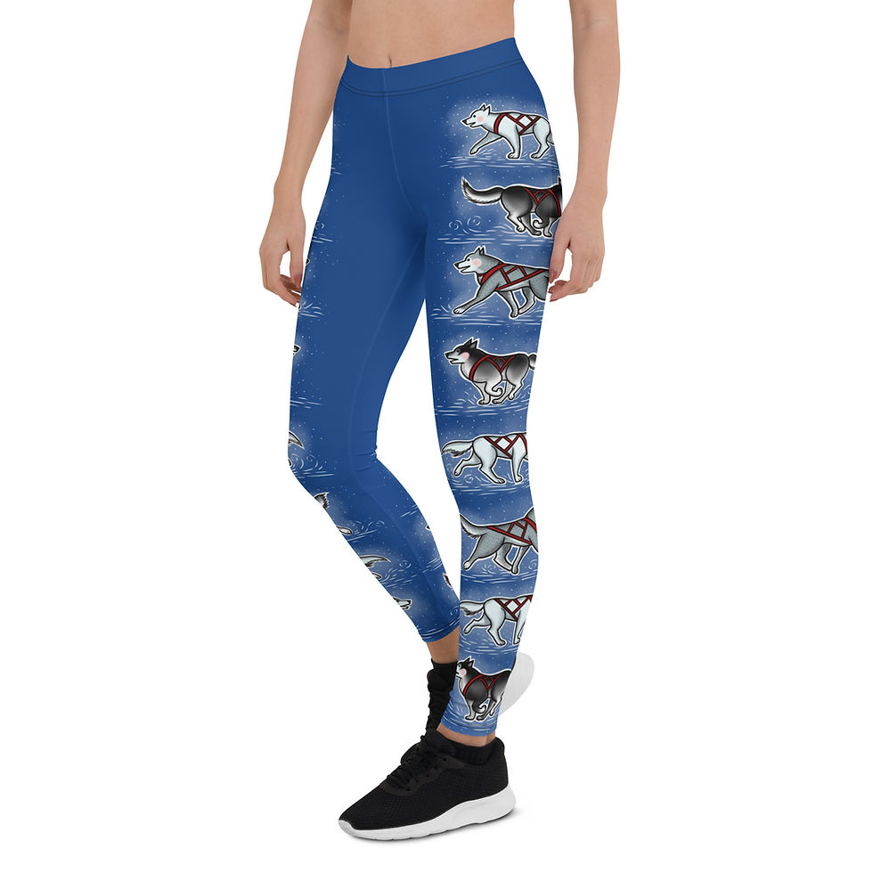 Thumbnail: “Harness Husky” Leggings ROYAL BLUE