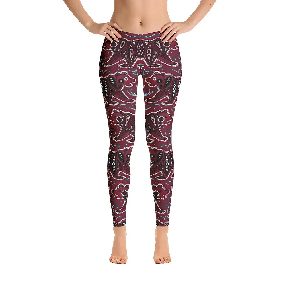 Thumbnail: "Glacier Bears" Adult Leggings