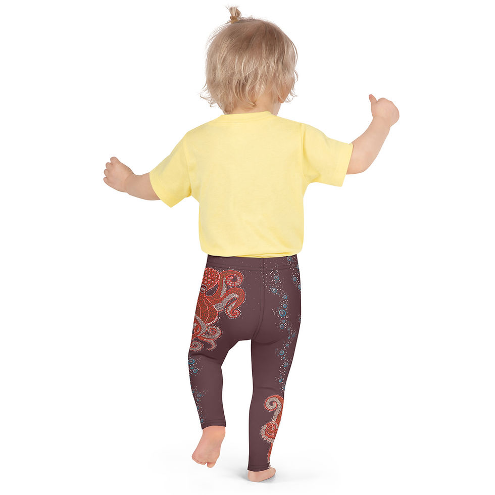 Thumbnail: "Pacific 'Pus" Kid's Leggings CAB SAV