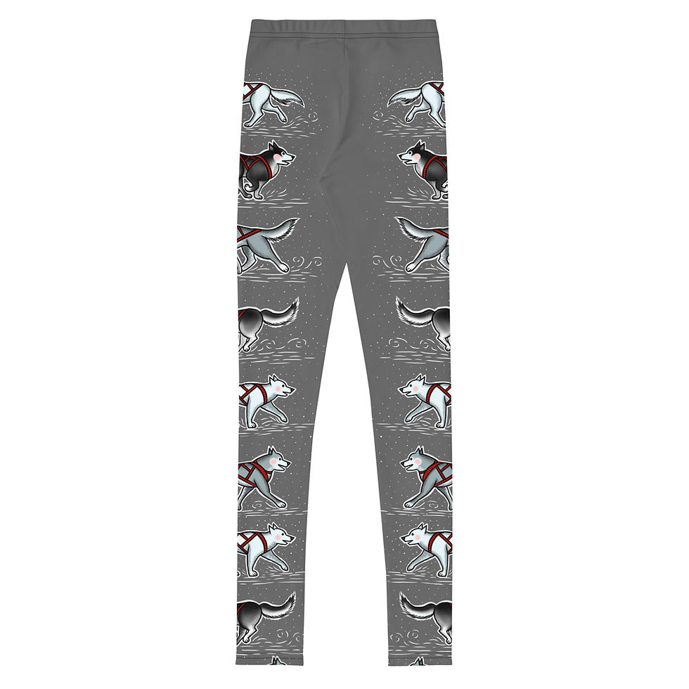 Thumbnail: “Harness Husky” Youth Leggings GREY
