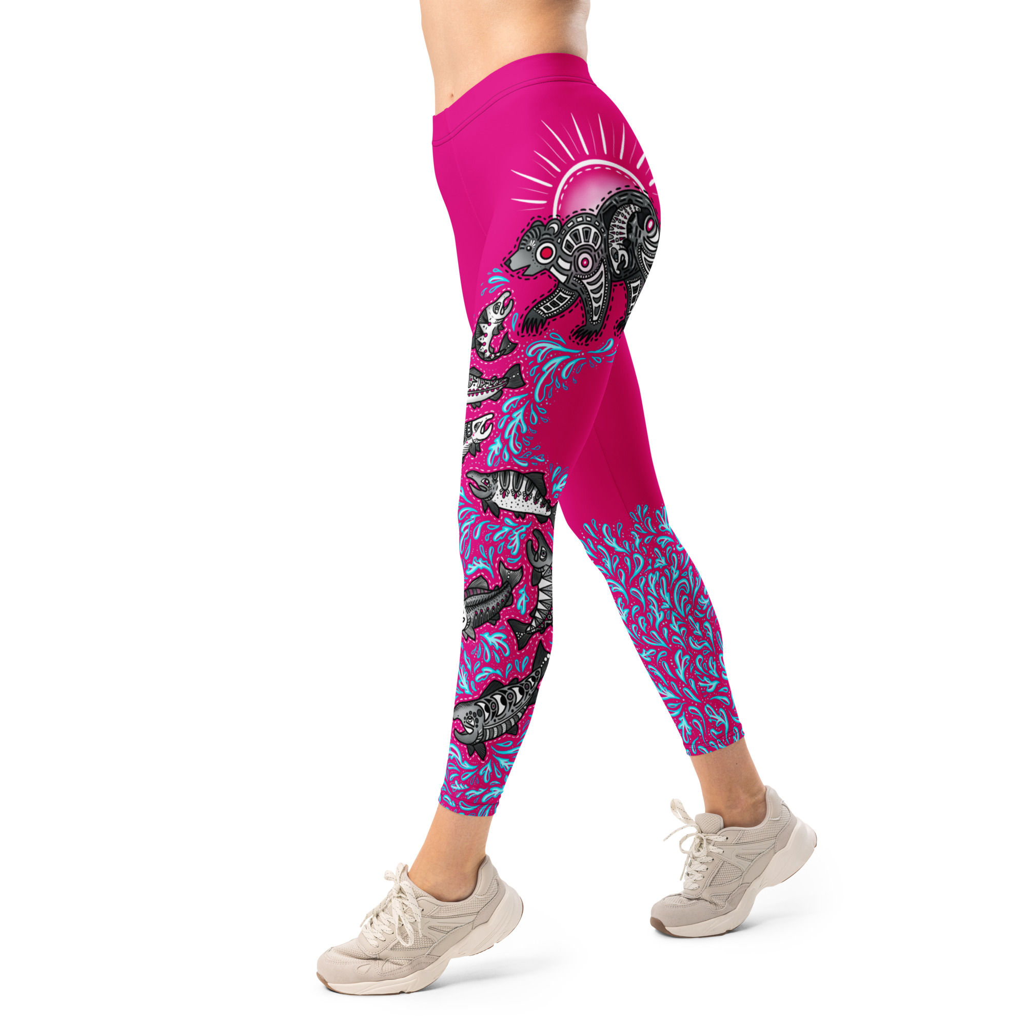 “Katmai” Leggings HOT PINK