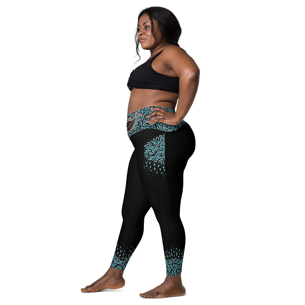 Thumbnail: "Coho Cool" Leggings with pockets (Black)