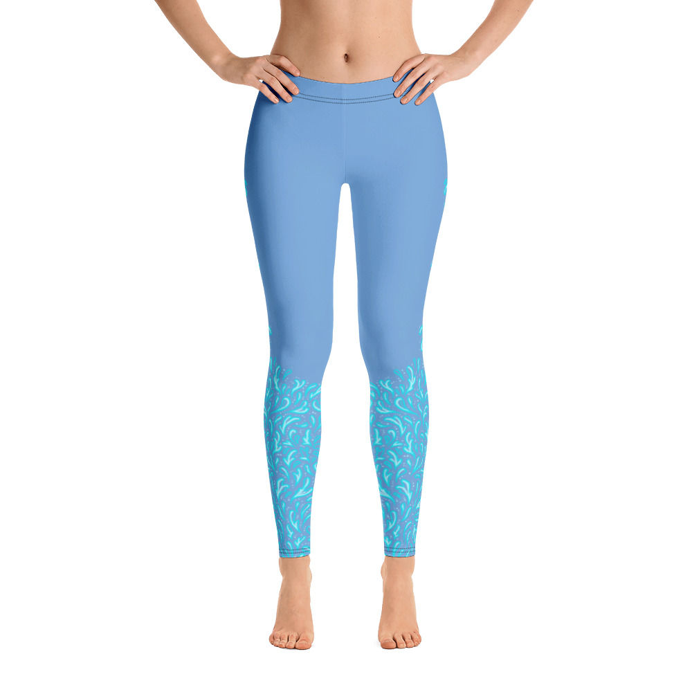 “Liquid Glacier” Leggings LIGHT BLUE