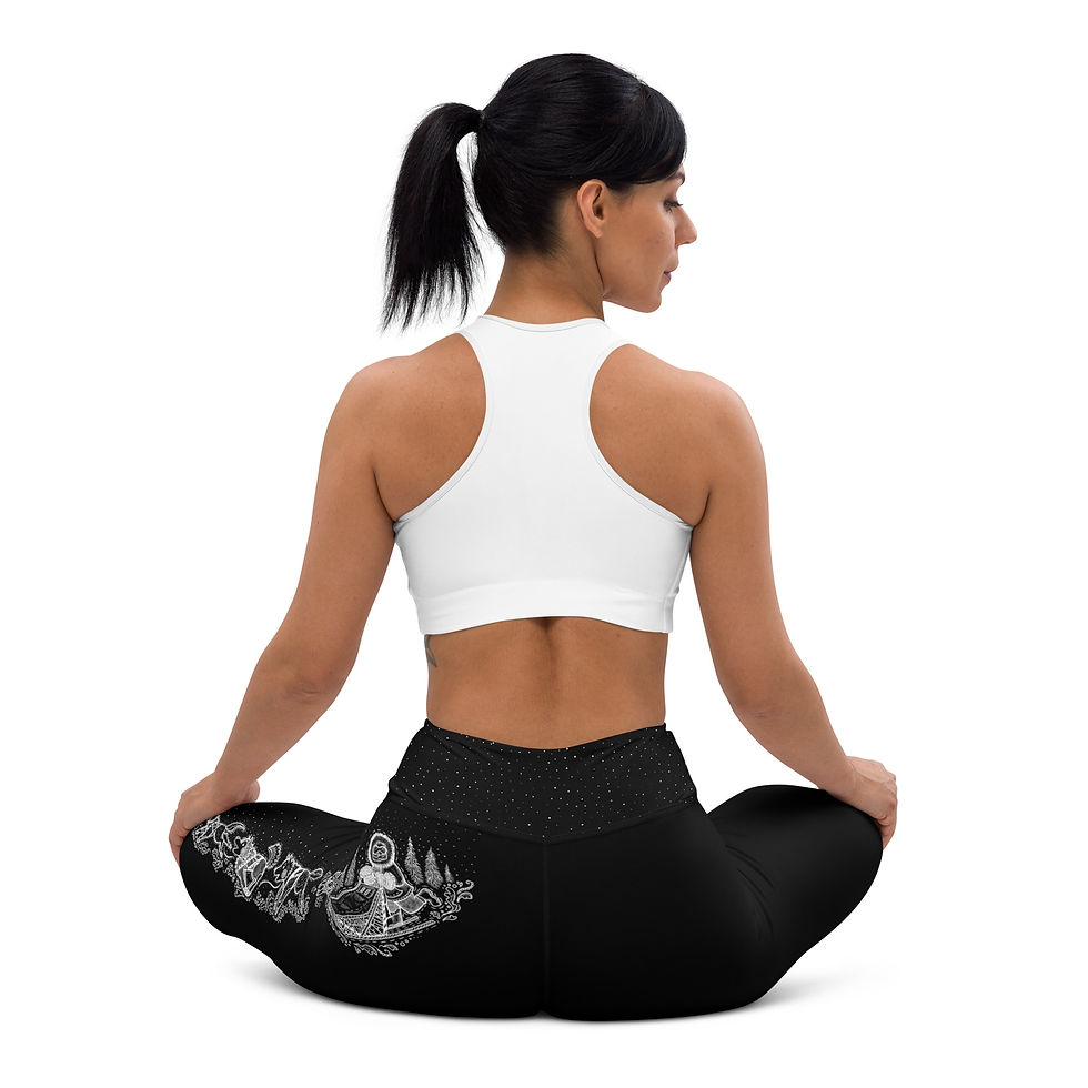 Thumbnail: "Alaska State Sport" Yoga Leggings