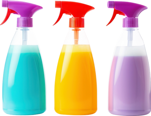 spray bottles