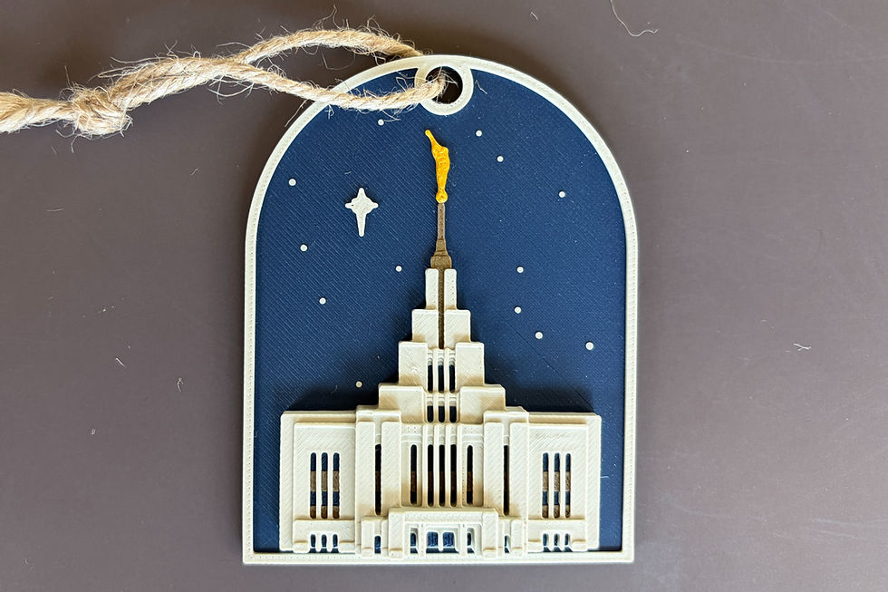 Thumbnail: Temple Christmas Ornaments