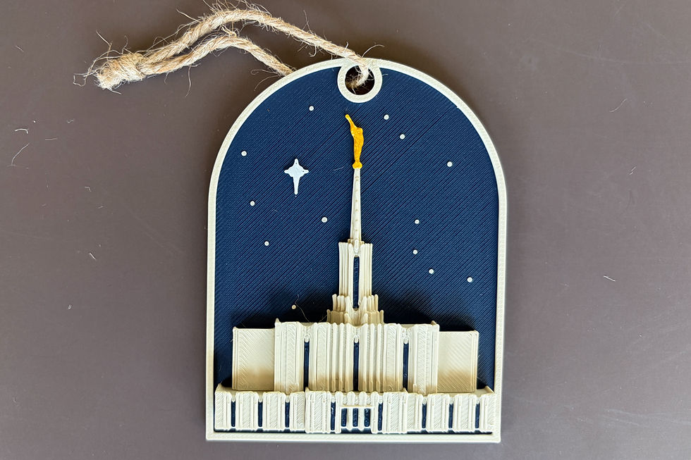 Thumbnail: Temple Christmas Ornaments
