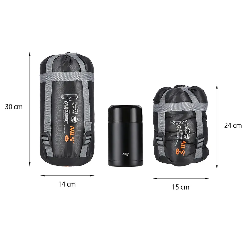 Miniatiūra: miegmaišis išgyvenimo kuprinė išgyvenimo reikmenys