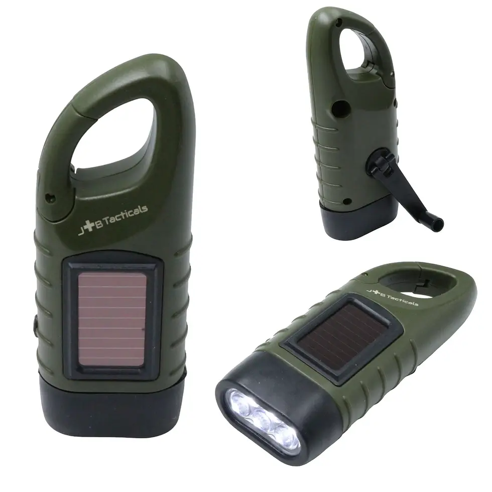 Miniatiūra: išgyvenimo žibintas, išgyvenimo kuprinė