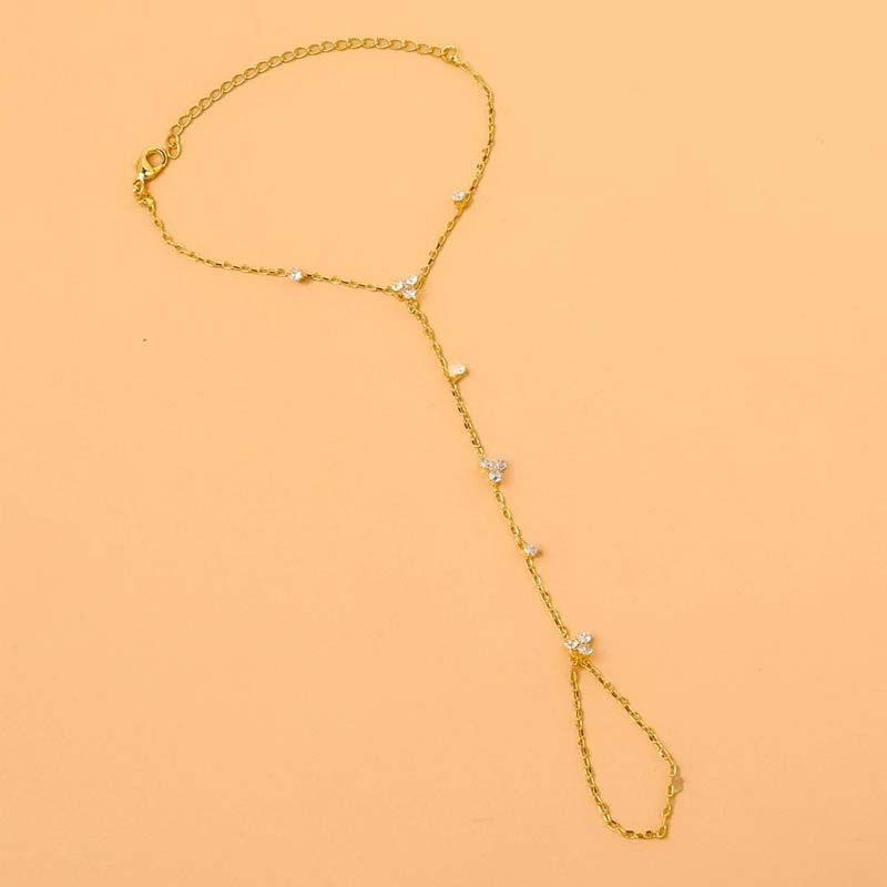 Thumbnail: The Jasmine Crystal Hand Chain