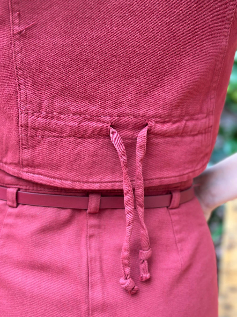 Küçük resim: Kot Kumaş Yelek