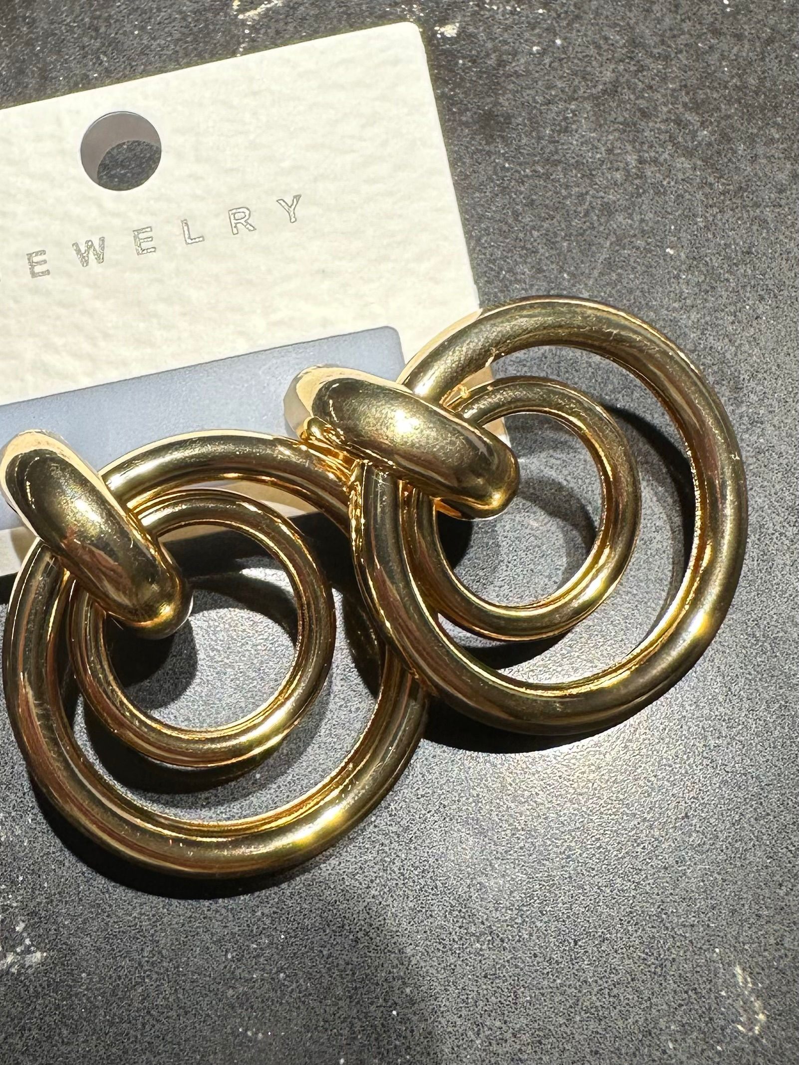 3’lü Yuvarlak İstiridye Model Çelik Küpe