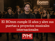 El BOmm cumple 15 años y por primera vez abre sus puertas a proyectos musicales internacionales