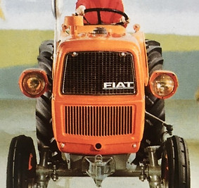 Fiat Trattori Someca 315 vigneto promotional brochure photo front