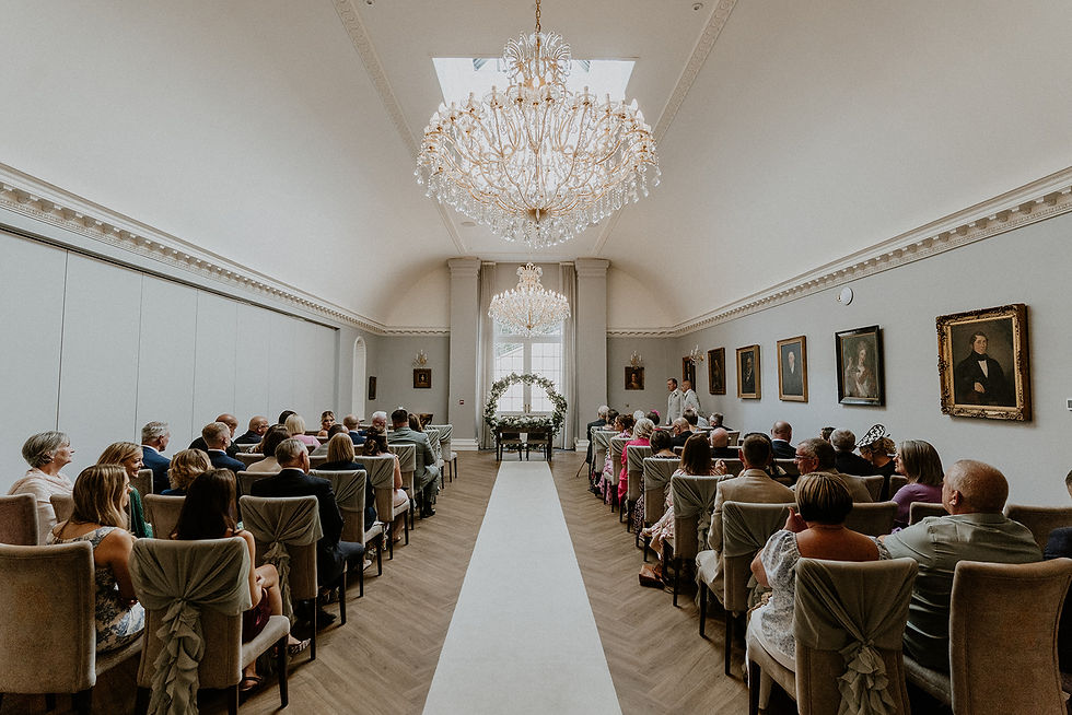 Rushton Hall Wedding