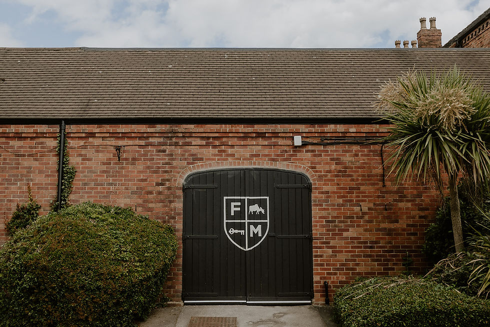 Farmhouse at Mackworth Wedding