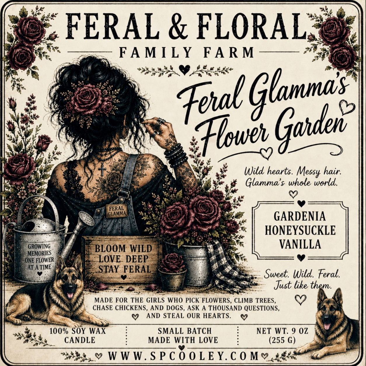 Feral Glamma's Flower Garden (9oz)