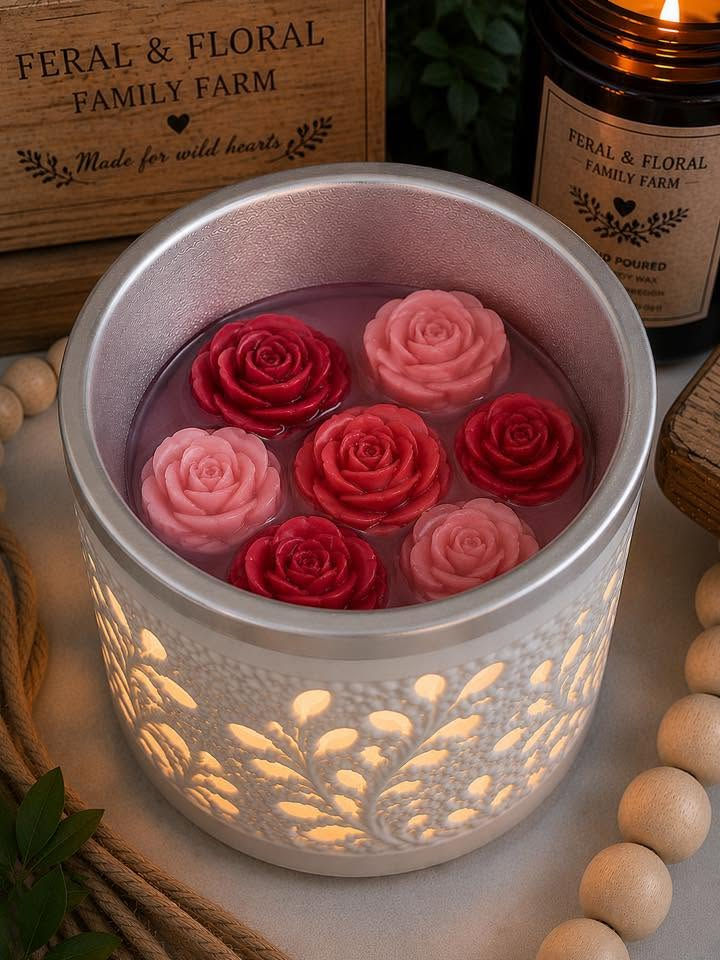 ROSE WAX MELTS