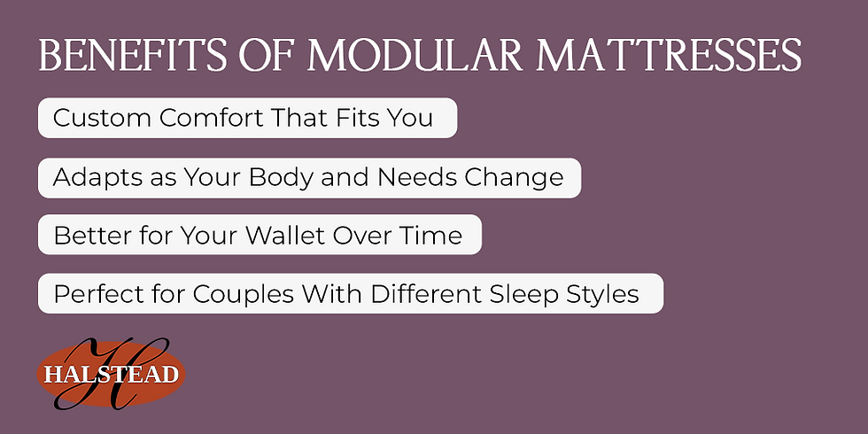 Benefits of Modular Mattresses