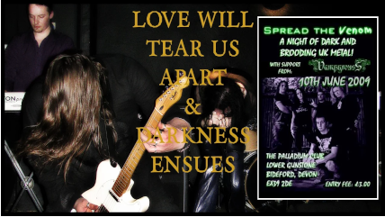 Love Will Tear Us Apart & Darkness Ensues