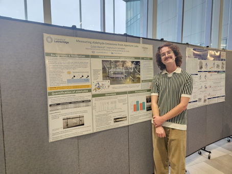 The group @ the Summer Research Showcase