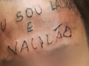Homem conhecido por ser tatuado a força com a frase 'eu sou ladrão e vacilão' é detido em SP