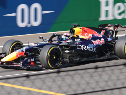 Max Verstappen's Red Bull on track during 2026 Chinese Grand Prix sprint qualifying