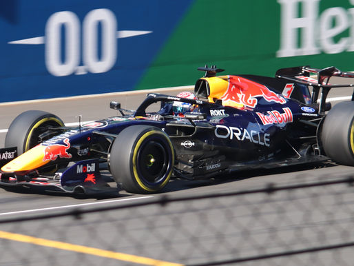 Max Verstappen's Red Bull on track during 2026 Chinese Grand Prix sprint qualifying