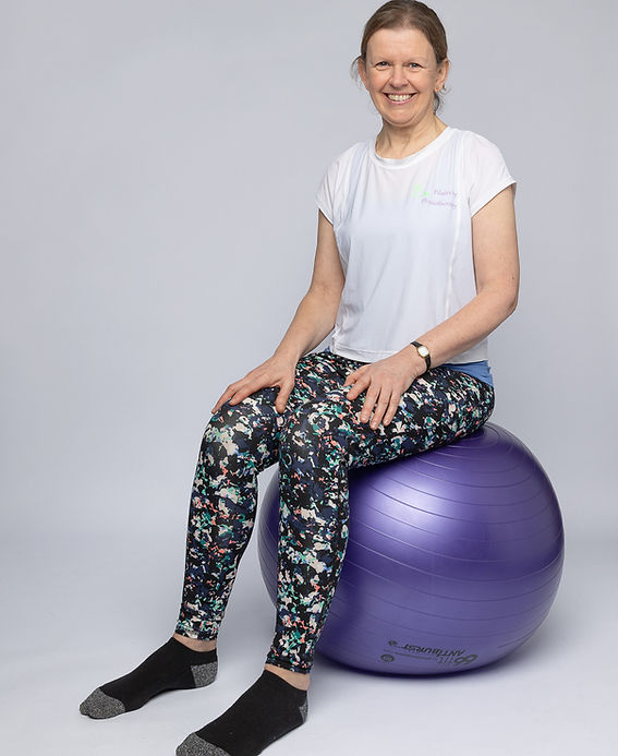 Anne on ball carolyn studio.jpg