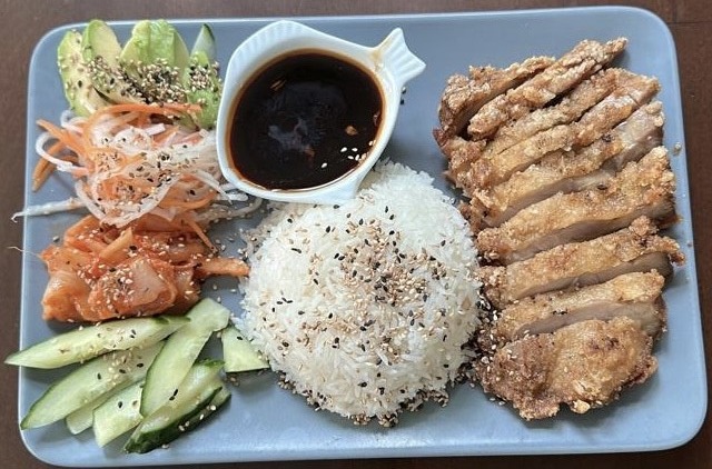 Arranged Food and Objects