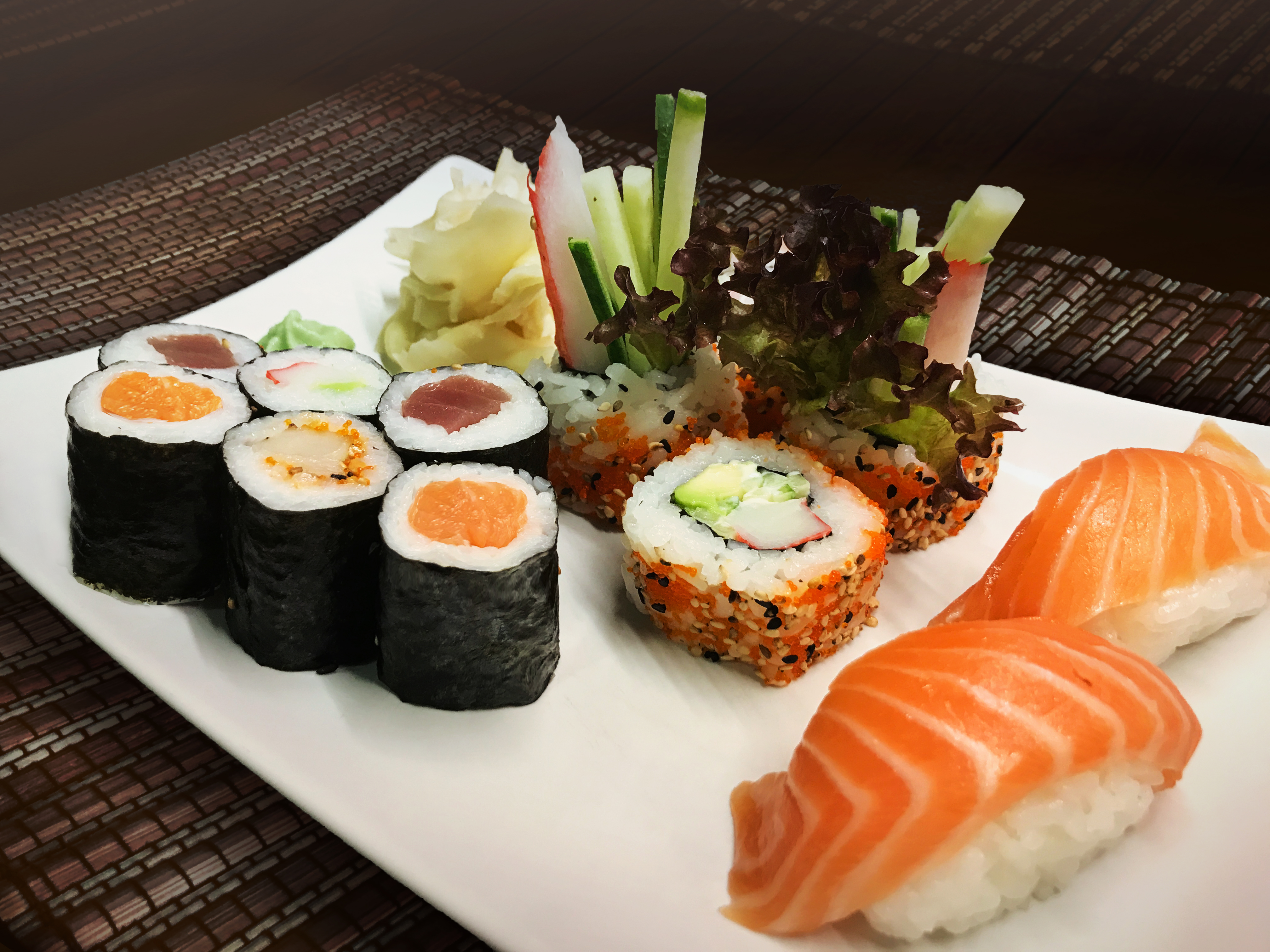 Arranged Food and Objects