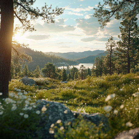 A tour of the fictional town of Davis Crest, California