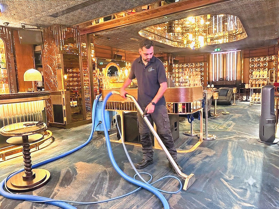 Deep office carpet cleaning in London