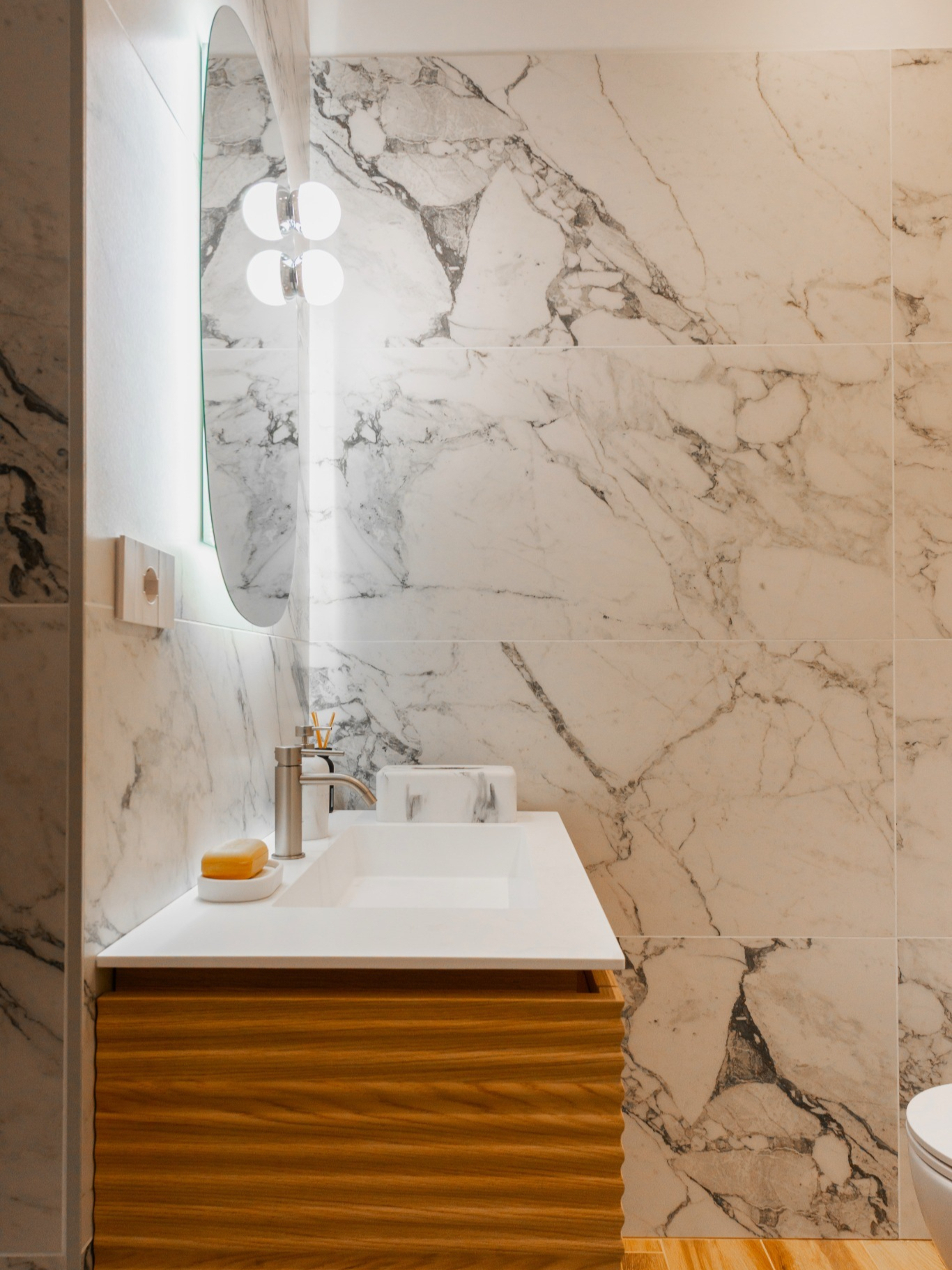 Bagno in marmo