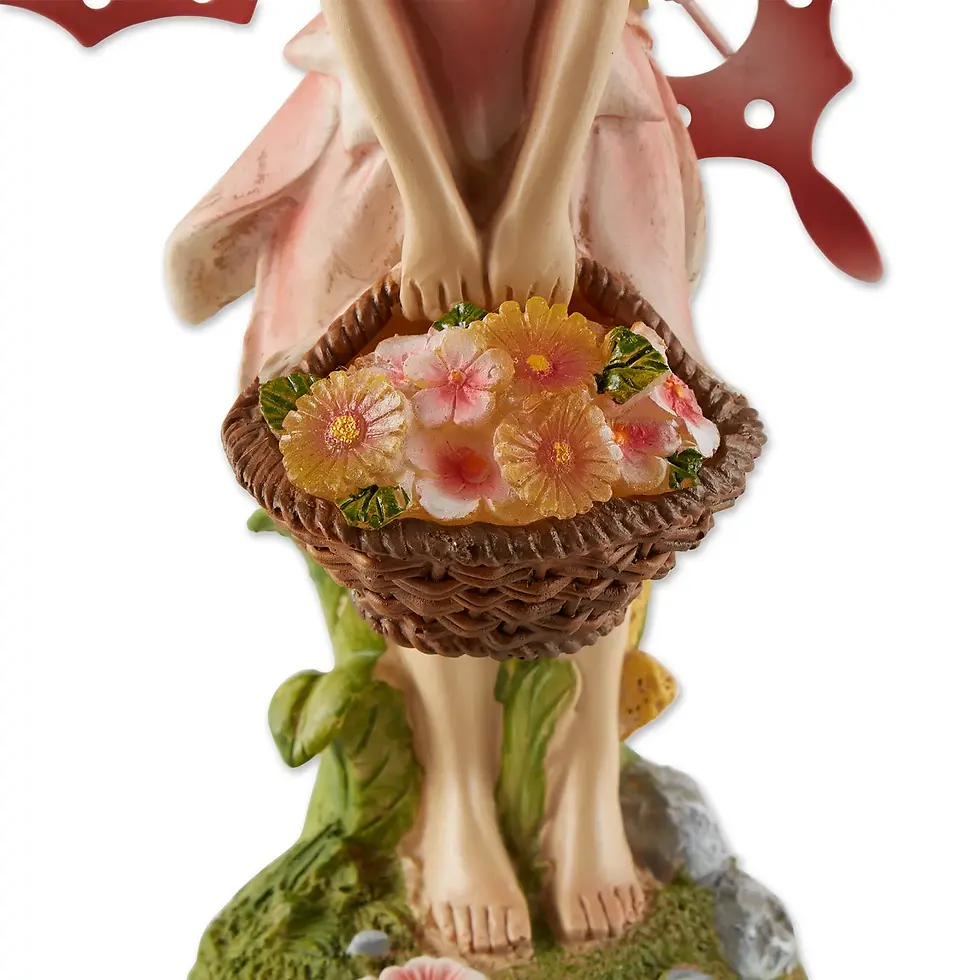 Thumbnail: Solar Pink Fairy Garden Figurine