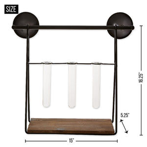 Thumbnail: WALL SHELF WITH VASES