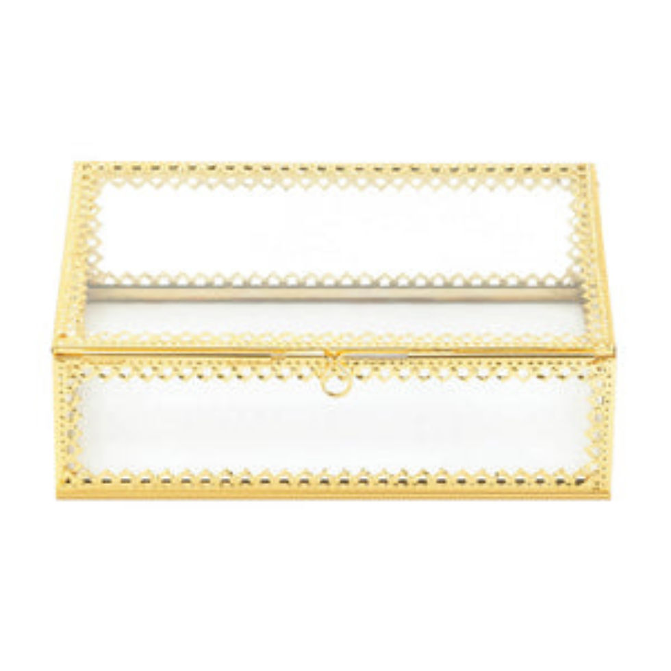 Thumbnail: Gold Motif Jewelry Box