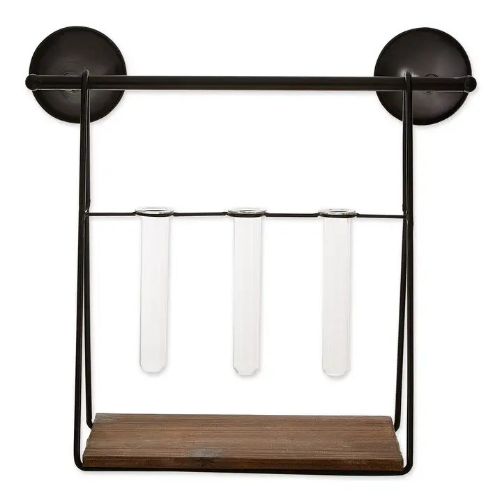 Wall Shelf with Vases