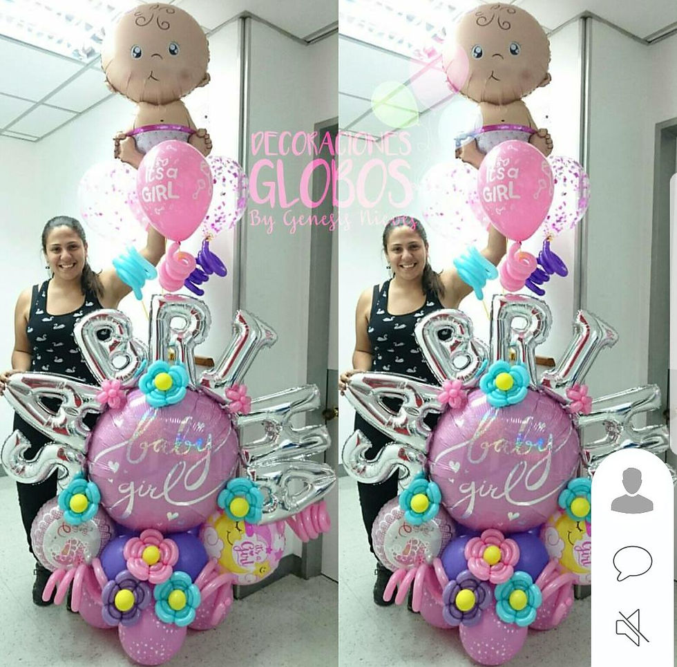 Miniatura: Bouquet Baby Girl (Venezuela)