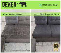 Limpeza de sofá