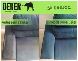 Limpeza de sofá