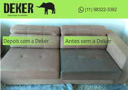 Limpeza de sofá