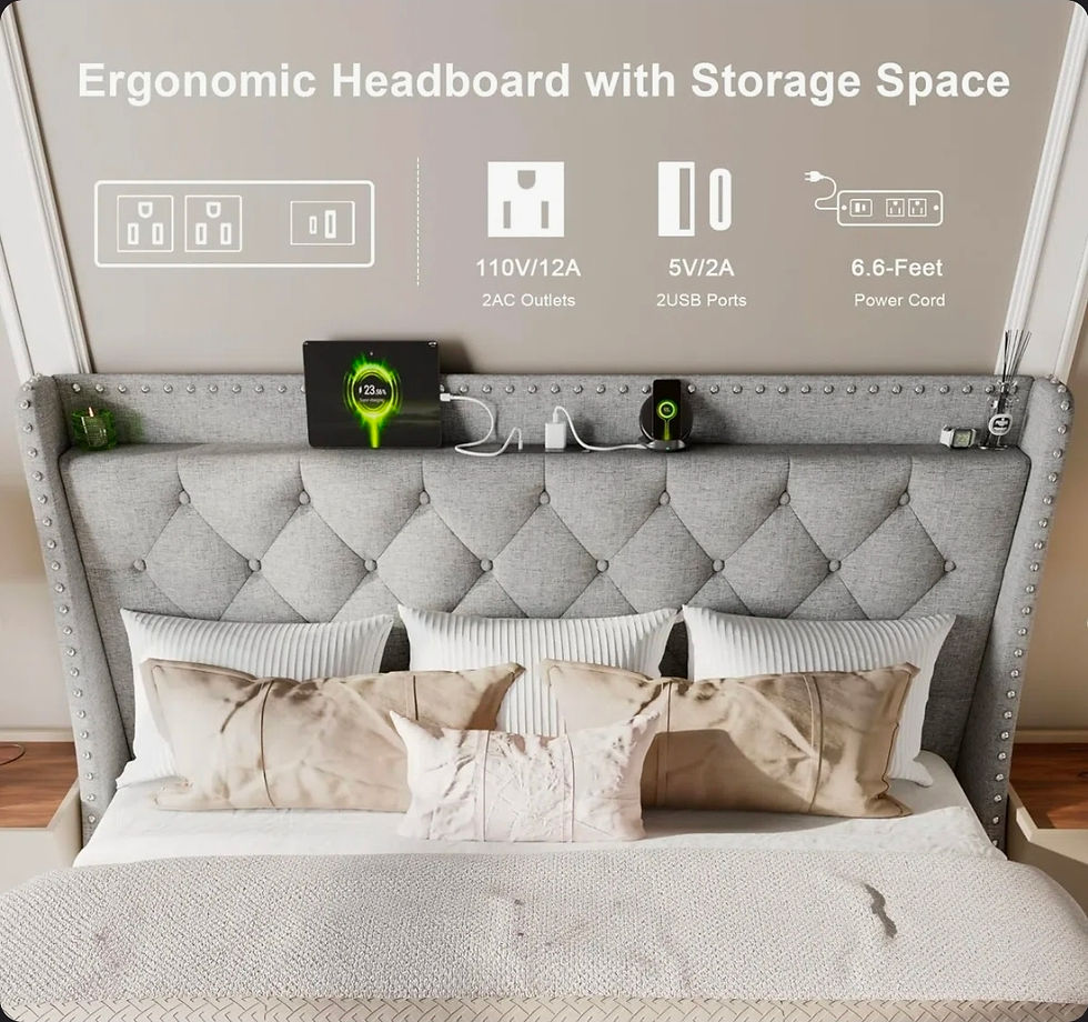 Thumbnail: King Size Bed Frame