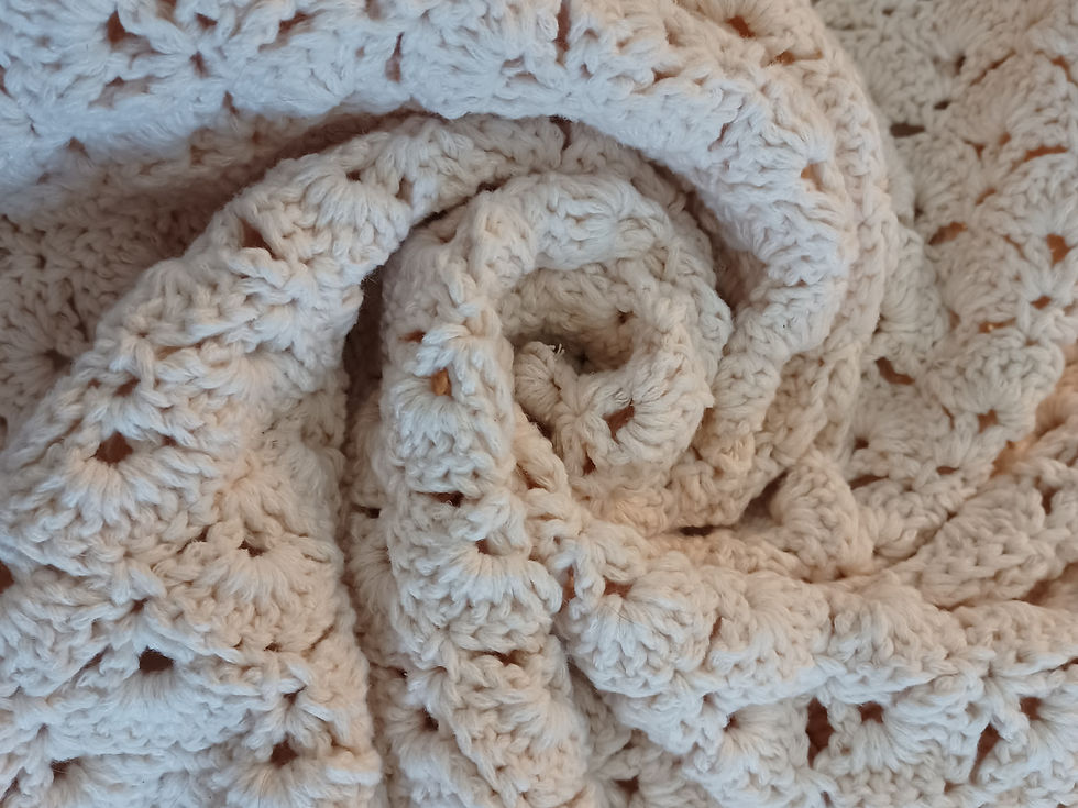 Thumbnail: Baby Blanket (Shell Stitch)