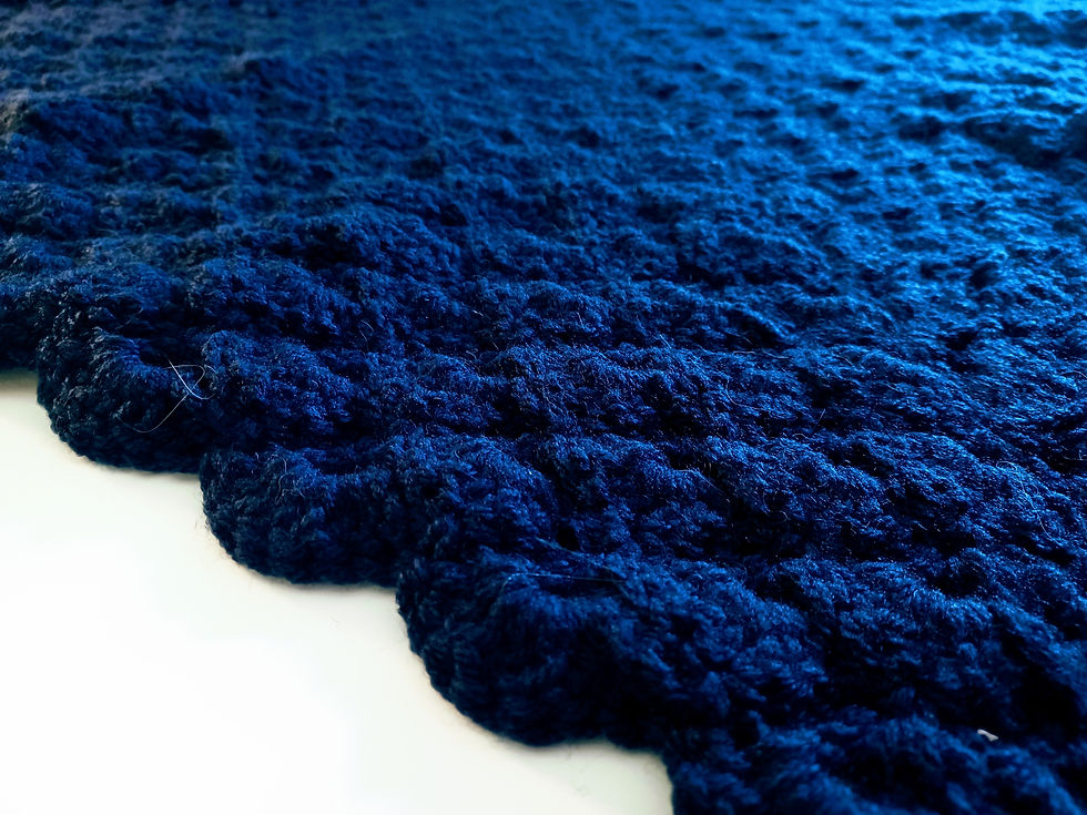 Thumbnail: Baby Blanket (Shell Stitch)